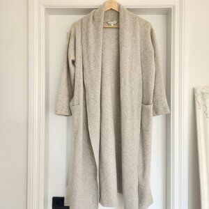 Cashmere 100 coat cardigan with matching belt